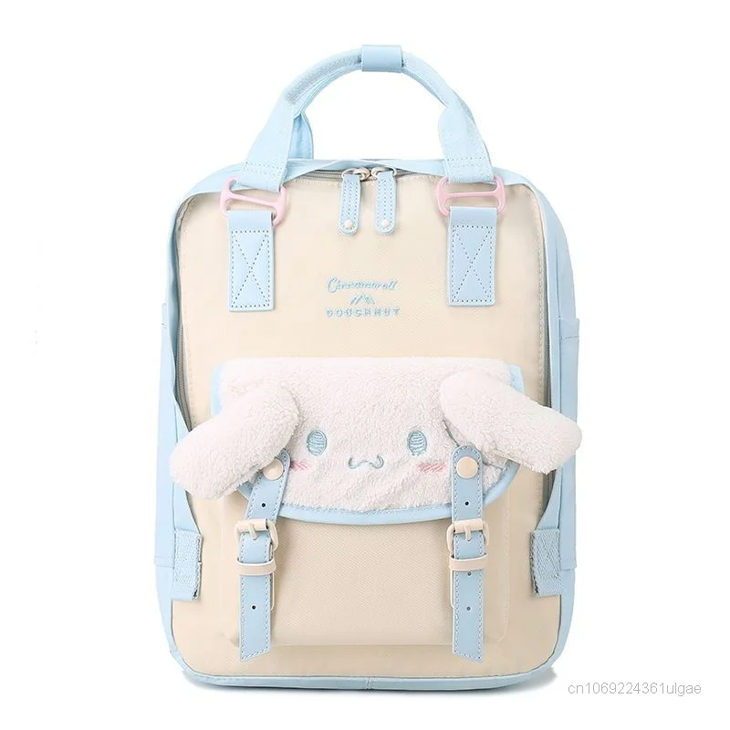 Imagem -04 - Sanrio Cinnamoroll Bolsas Y2k Menina dos Desenhos Animados de Luxo Design Schoolbag Mulheres Tendência Bonito Mochilas Tablet Bolsa Estilo Coreano Bolsa de Ombro