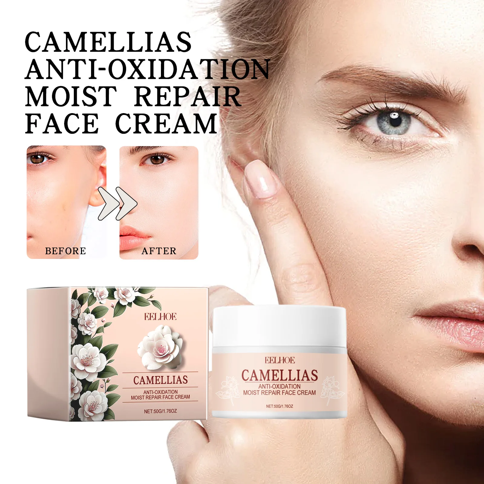 

Camellia Hydrating Cream – Hydrates, brightens, firms & smooths fine lines