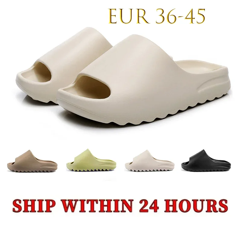 Zapatilla de EVA, zapatillas de suela suave y gruesa, zapatillas de moda de verano para mujer, sandalias para el hogar, zapatos de playa para hombre