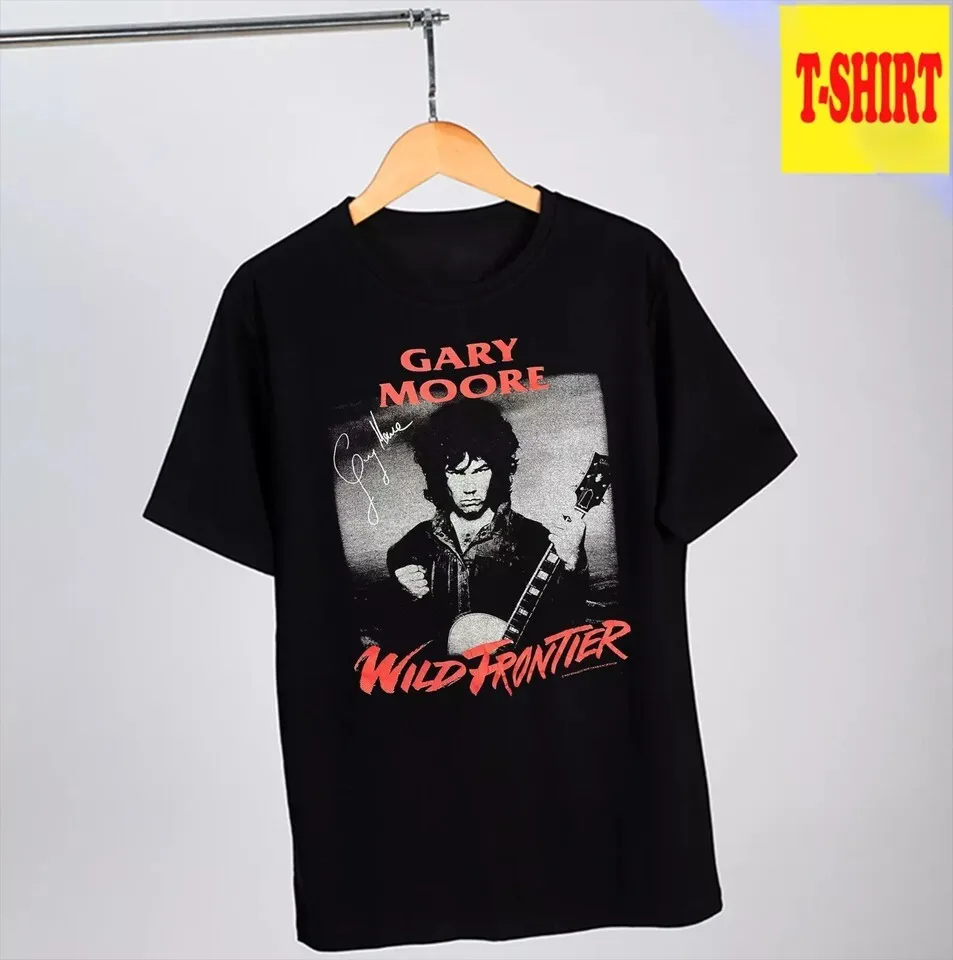 Hot Gary Moore Band T Shirt Size S-5XL Cotton Gifl For Fan BL1320