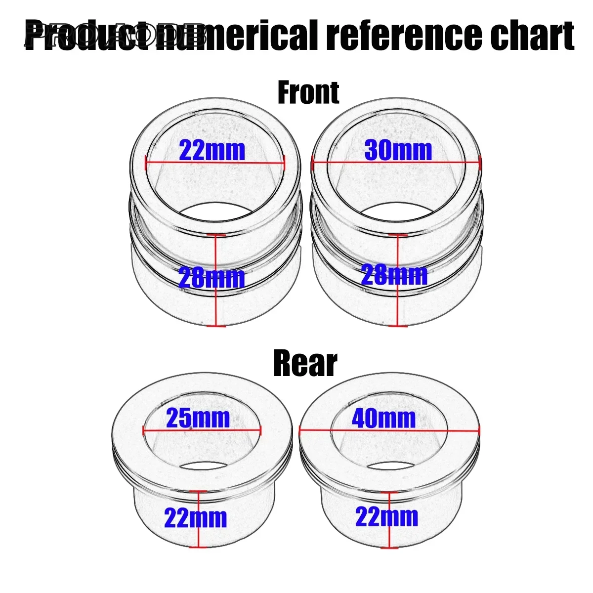 Front Rear Wheel Hub Spacer Motorcycle CNC For Suzuki RMZ 250 2007-2024 450 2005-2024 RMX 450Z 2010-2017 Motocross Dirt Pit Bike