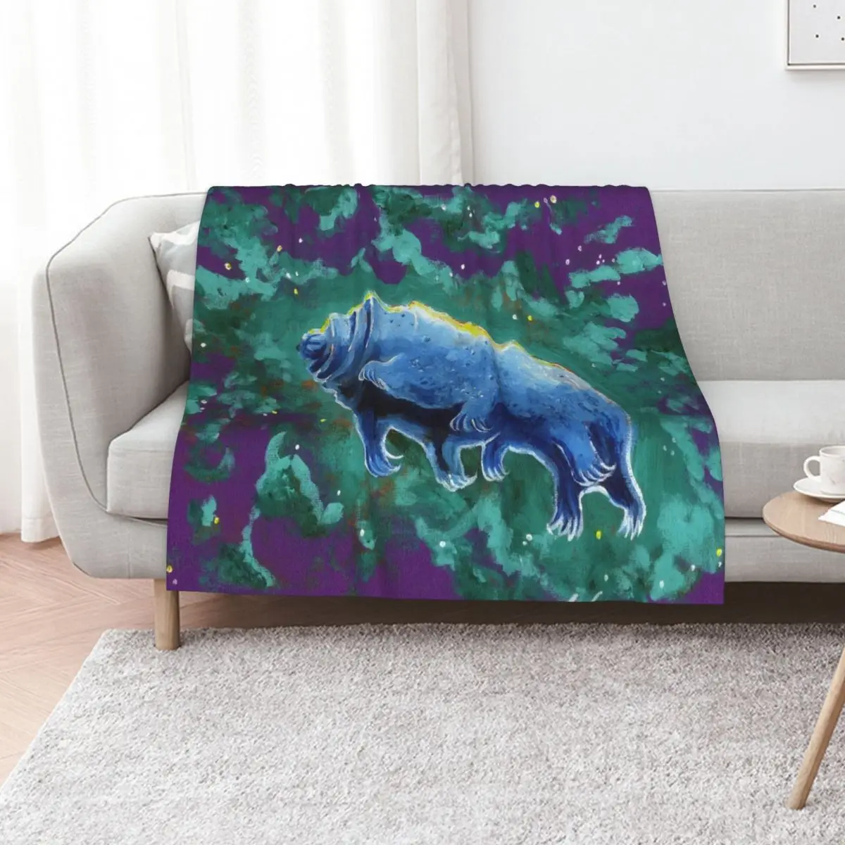 

Tardigrade 2 Throw Blanket Camping Furry warm for winter decorative Blankets