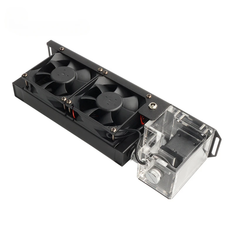 Mini lightweight 3D printing mobile phone tablet water cooling cooling module SLMZ-Z-T dual fan