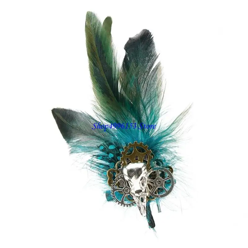 Q0Ke Quastenkette Brosche Kragen Pins Punk Gothic Revers Pins Anzug Stiftungen