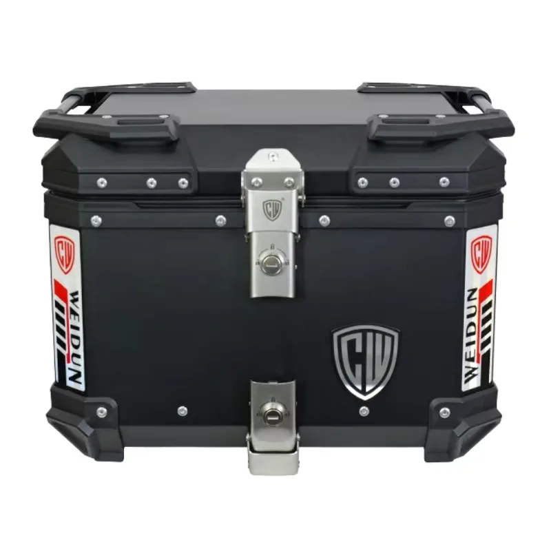 

STLF 45L Motorcycle Tail Box Abs Motorcycle Tail Boxes Aluminum Electric Bike Tail Storage