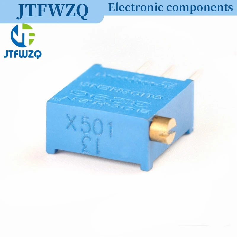 10 Stück 3296 3296X Serie Resistanceohm Trimpot Trimmer Potentiometer 1K 2K 5K 10K 20K 50K 100K 200K 500K 1M Ohm 100R 200R 500R