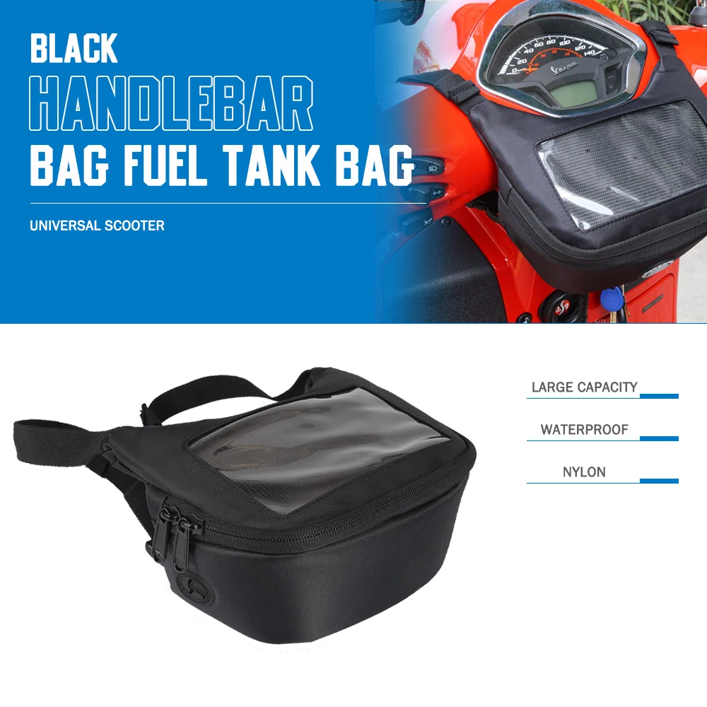 

Motorcycle Waterproof Navigation Storage Bag Case For Yamaha TMAX 530 560 TMAX530 TMAX560 Scooter Front Handlebar Saddle Bags