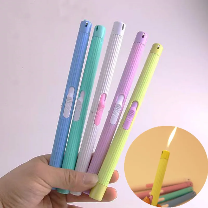 

Mini Cute Inflatable Kitchen/Cooking Appliances Kitchen Igniter/Ignition Stick Transparent Inflatable Gas Stove Creative Lighter
