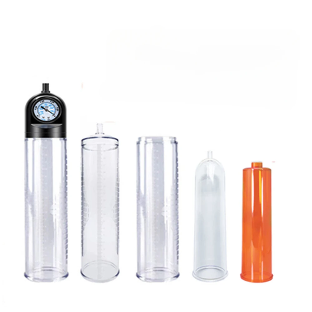 Penis Pump Accessories Cylinder Flask Part Replacement for Penis Extender Enhancer Stretcher Vacuum Pumps Sex Toys Men