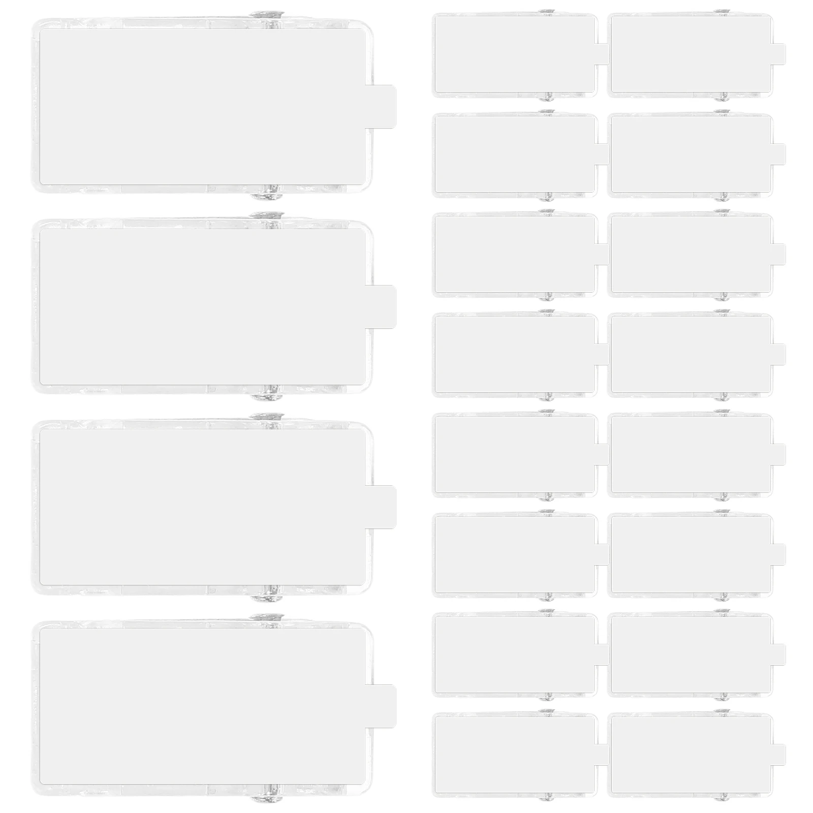 

50 Pcs Tape Self-adhesive Small Clip Tapestry Blanket Clips for Pictures Abs Clear Hanging