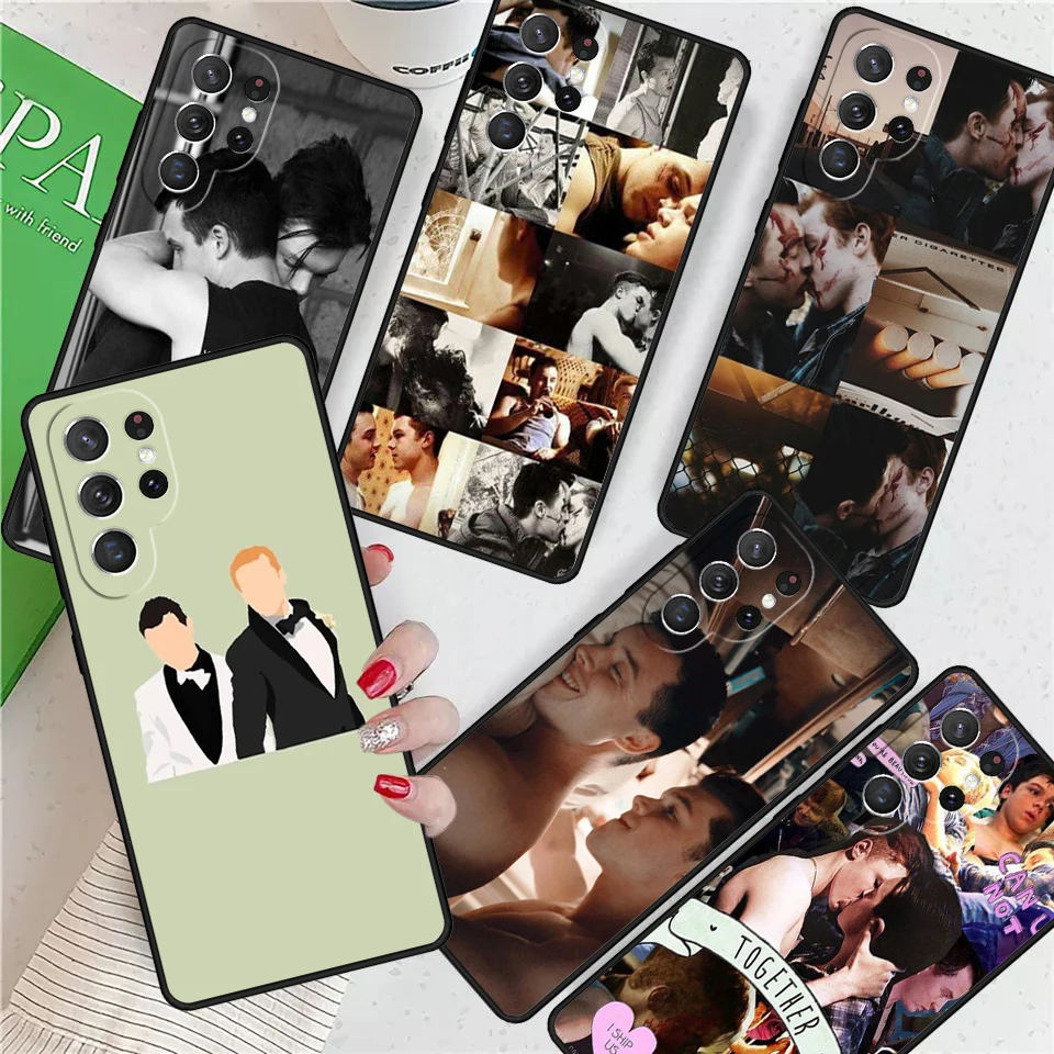 

Gallavich Pride Love Ian Shameless For Samsung Galaxy S24 Ultra S21 S22 S8 S9 S10E Note 10 20 Plus FE S23 Phone case Cover Coque