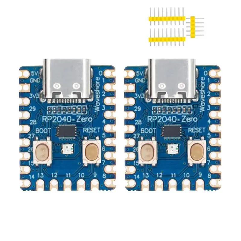 ABDW-RP2040 For Raspberry Pi Microcontroller PICO Development Board RP2040-Zero Module Dual-Core Cortex M0+ Processor 2MB