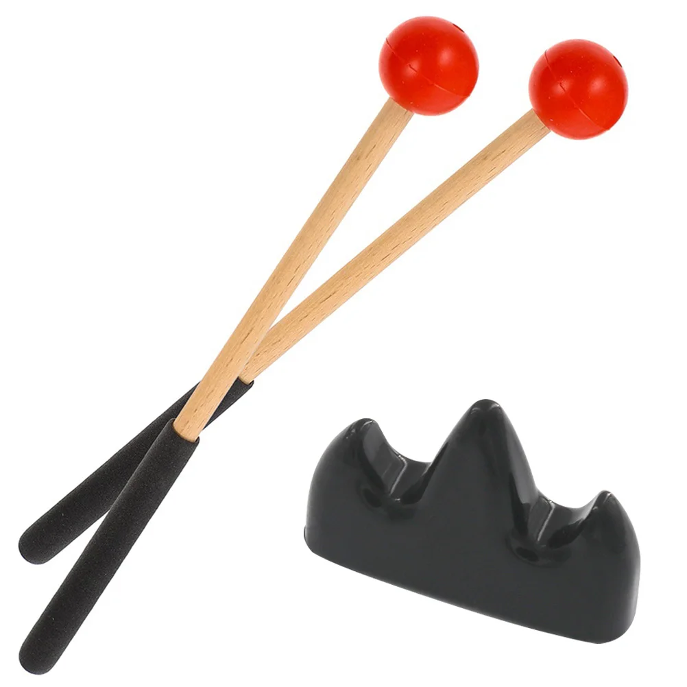 

Ethereal Drumstick Set Percussion Mallets Mount Holder French Accessories Wood Tongue