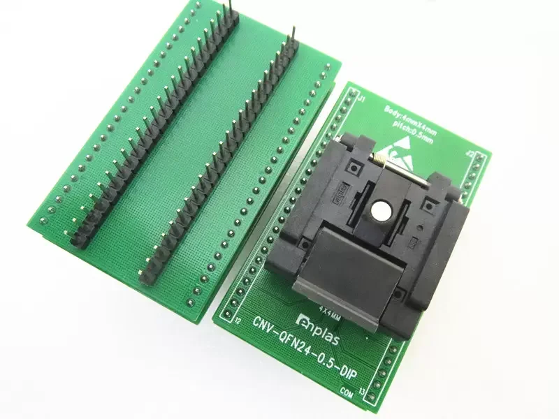 

Original ENPLAS Test Sockets QFN-24BT-0.5-01 Burn-in Sockets Programming Sockets QFN24/DIP48 Socketstest bench