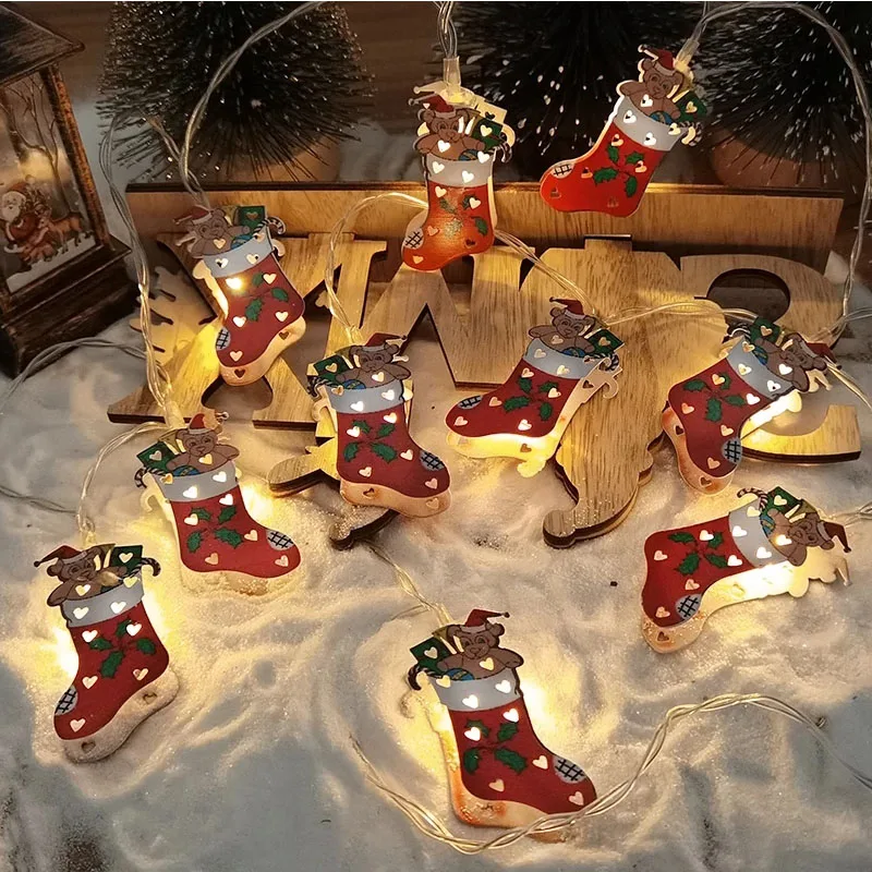 1,5 m 10 led-lichtslinger kerstman kerstboom decoratie op batterijen festivalverlichting voor thuisfeest bruiloft decor