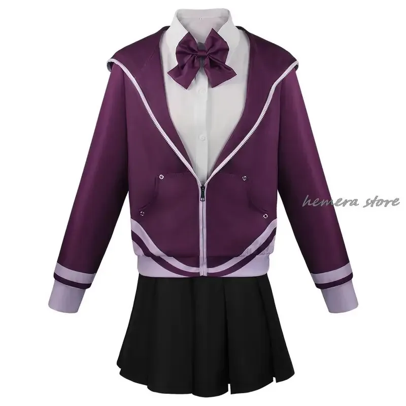 2025 11 SSSS.GRIDMAN Shinjo Akane تأثيري حلي المدرسة هوديي سترة هالوين كرنفال لعب الأدوار البدلة مجموعة موحدة