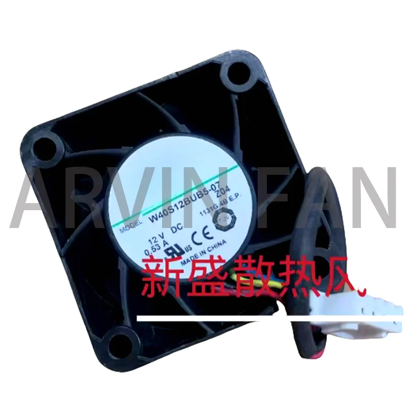 

12V 0.53A W40S12BUB5-07 High Air Volume Dual Ball Bearing Fan
