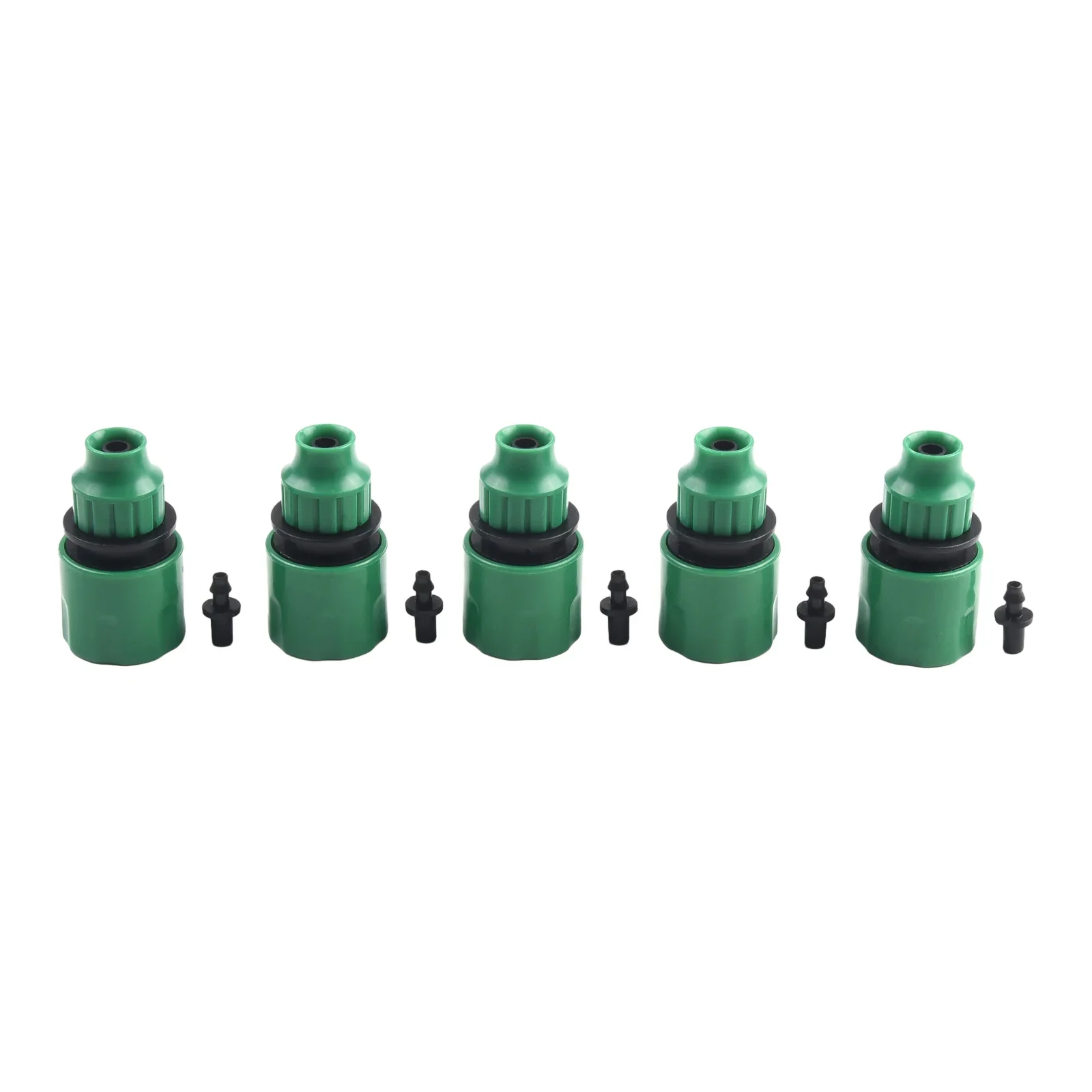

Brand New Hose Quick Connector Adapter Water Hose Hose Connector Tool 4/7mm/8/11mm 5 Pcs Accessories Garden Green