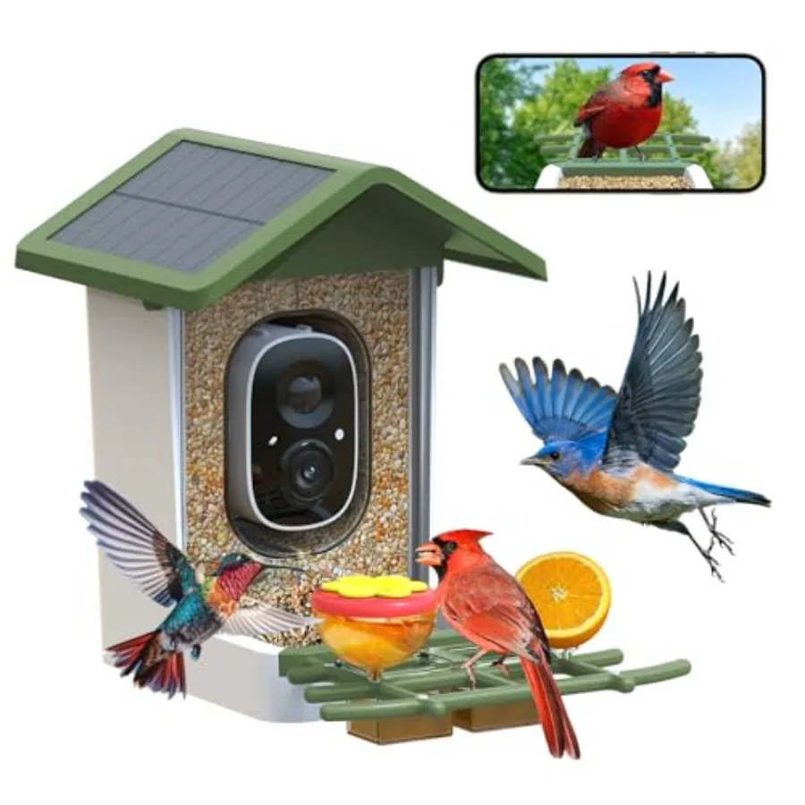 Smart Bird Feeder W…
