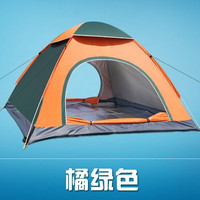 Outdoor Tent Double 3-4 People Quick Opening Tent Beach Camping Free Setting Up Outdoor Portable