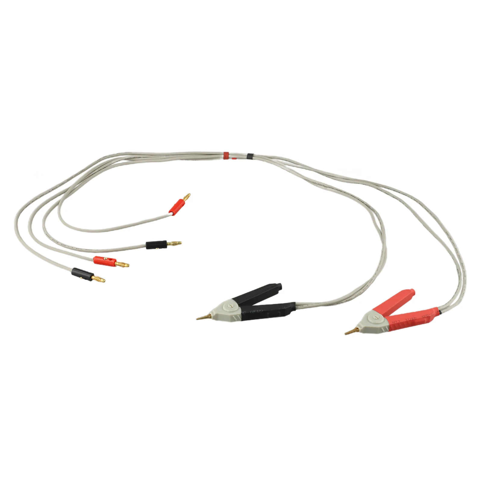 Compatible LCR Meter Test Cable with Banana Works Well with for gtl 108A 9287 for 10 GOM 801G/802 3540 series TH26050 etc