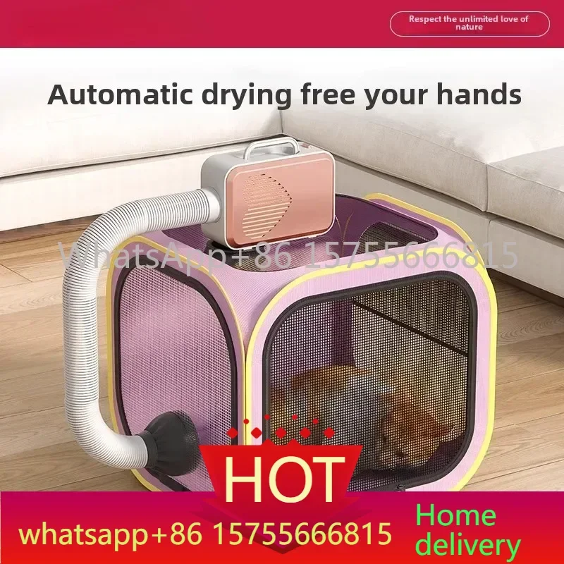 boite-de-sechage-pour-animaux-de-compagnie-sechoir-a-air-chaud-pour-chat-accessoire-de-sechage-pour-chiot-sac-de-sechage-special-pour-chien-seche-cheveux-domestique