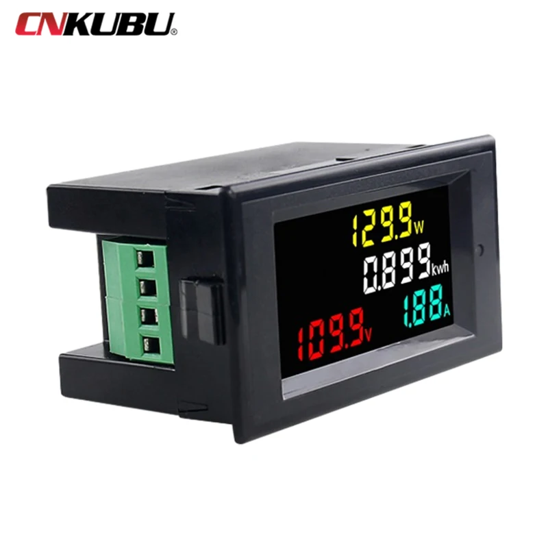 D69-3062 DC Voltmeter Ammeter Power Meter Electricity Consumption Display Meter LCD Digital Display Smart Meter