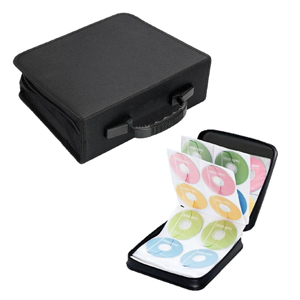 

288 Disc CD Storage Box Dvd Holders Cases Organizer Bag Organizers and Sleeves Carrying
