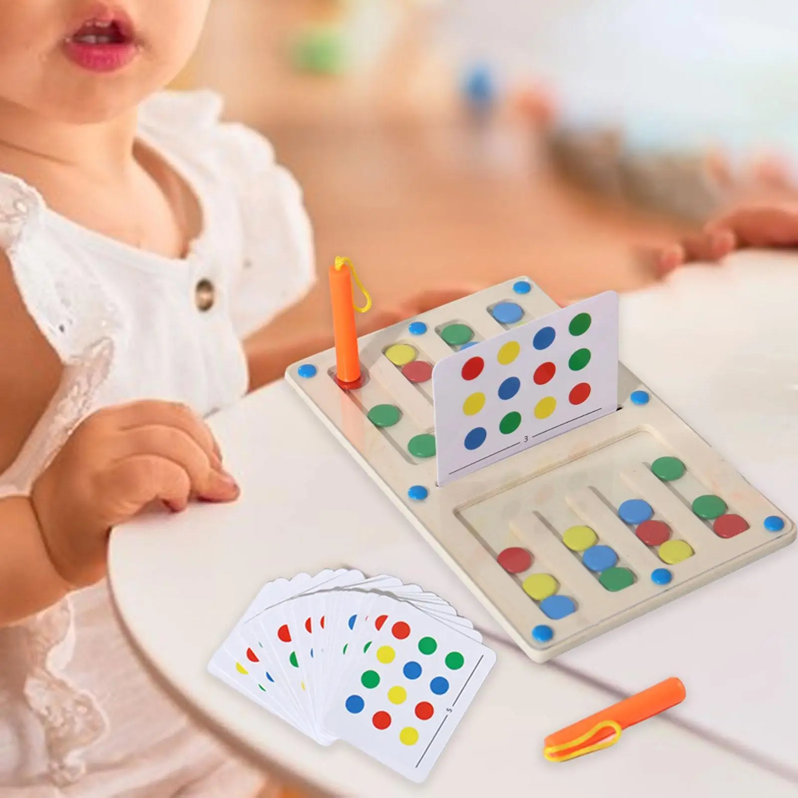 Giocattolo puzzle con abbinamento colori Divertenti giocattoli da viaggio su strada Rompicapo per abbinamento di forme di colore che giocano a genitori Educazione della prima infanzia