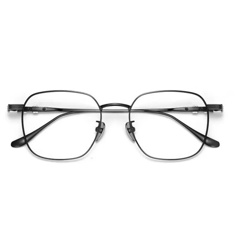 Top Selling High-end Presbyopia Glasses Resin Lens Anti Blue Light Large Frame Metal Glasses 1.0 To 4.0 Far Sighted Glasses