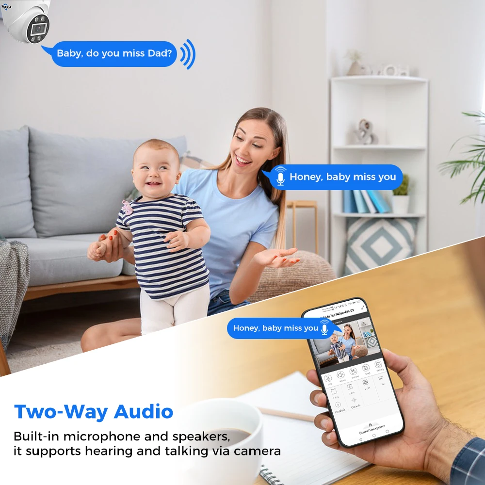 POE IP 5MP 4K 8MP Обнаружение 