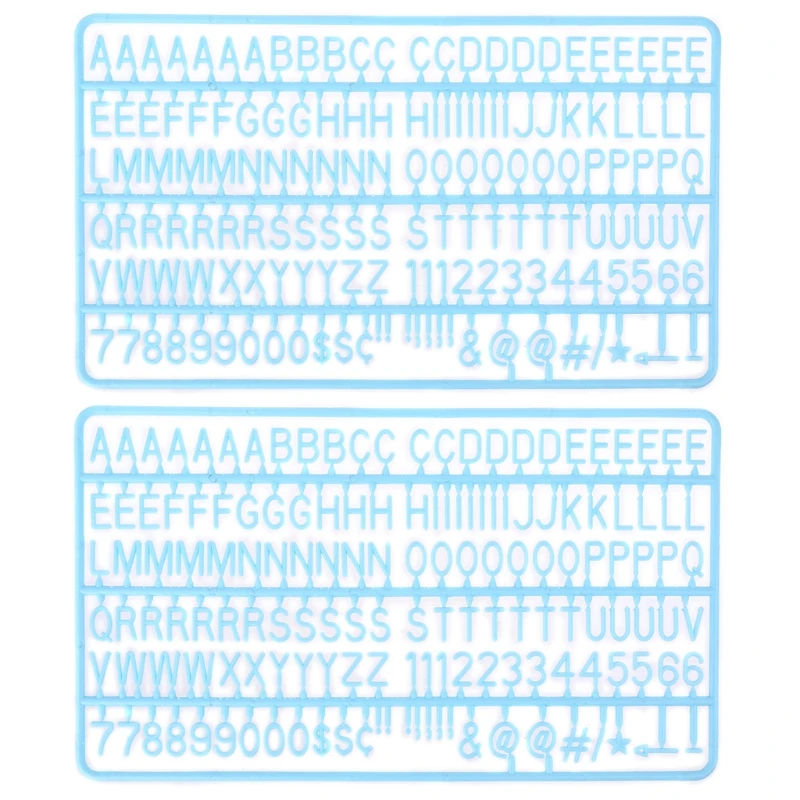 Letras pré-cortadas, números símbolos, letras números 3/4 polegadas, material escritório