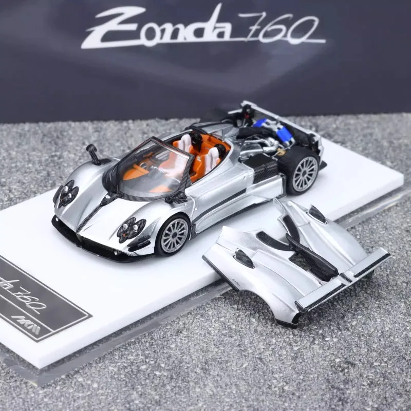 

В наличии: 1:64 Pachani Zonda760 Roadster литая под давлением модель автомобиля из сплава, праздничная подарочная игрушка для мальчиков, декоративный предмет для взрослых.