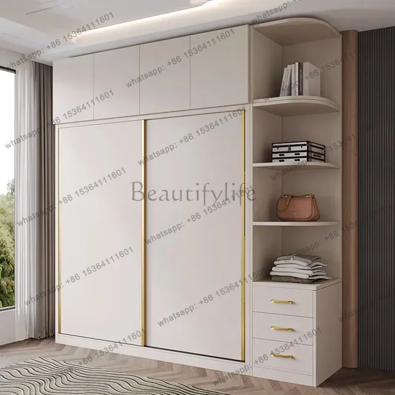 PG Modern Luxury Wardrobe Storage Closet Wooden Drawer Wardrobe Clothes Organizer Armario Ropero Dormitorio Bedroom Furniture