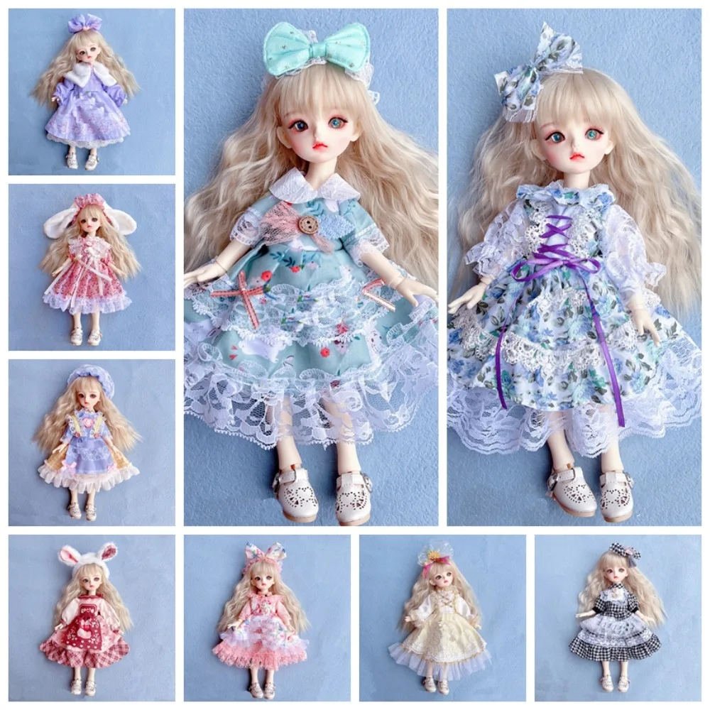 30cm Doll Dress Jk Uniform Clothes for 30cm Doll Toy Accessories Doll Clothing 30cm Dolls Skirt Multiple Color NO Doll