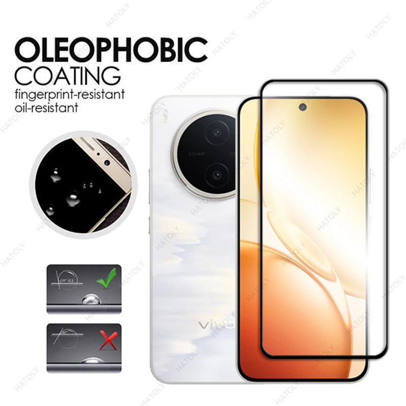 Camera Lens Protector For vivo Y600 Pro Glass Screen Protector For Vivo Y600s Pro Black Edge Protective Film For vivo Y600 Pro