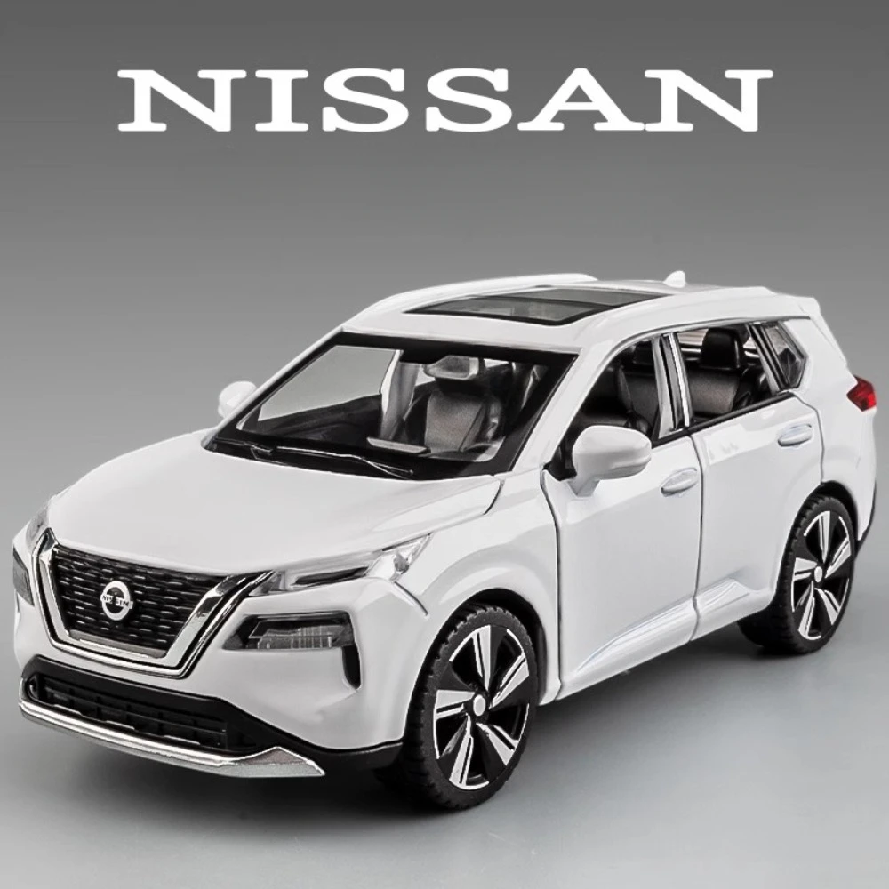 Nissan X-Trail Spielzeugautomodell im Maßstab 1:32, Legierung, Druckguss, zurückziehbare