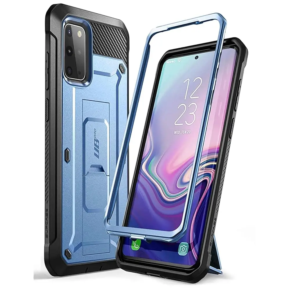 

for Samsung Galaxy S20 Plus 5G Case with Satnd (Unicorn Beetle Pro), [Built-in Belt Clip] Heavy Duty Shockproof Protective P