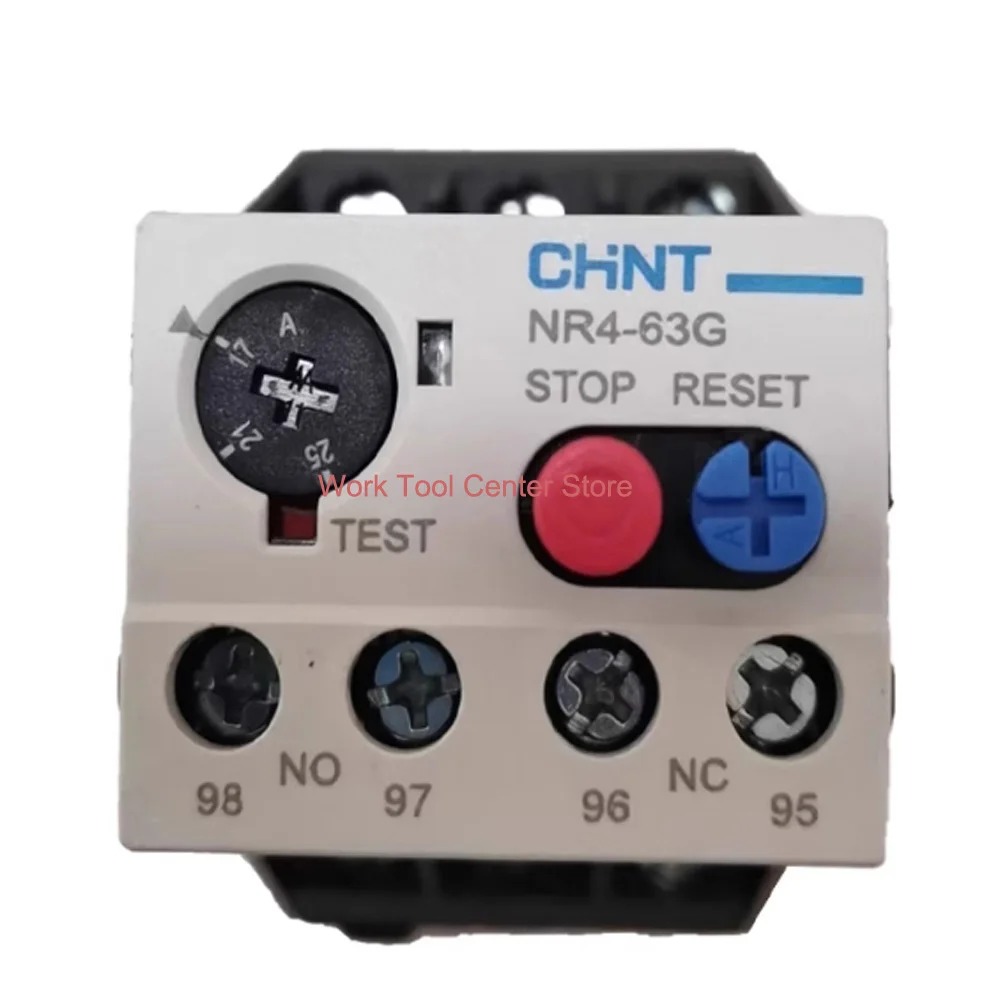 Original Thermal Overload Relay Adjustable NR4-45G NR4-63G 80G 180G Din Rail Controller Contactor Regulator Current Protection