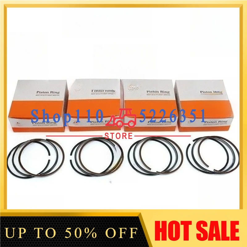 

1Z 11Z 96*2+2+4mm Piston Rings For 13011-78300 4-cylinder STD Overhaul Rebuild Kit Engine Parts