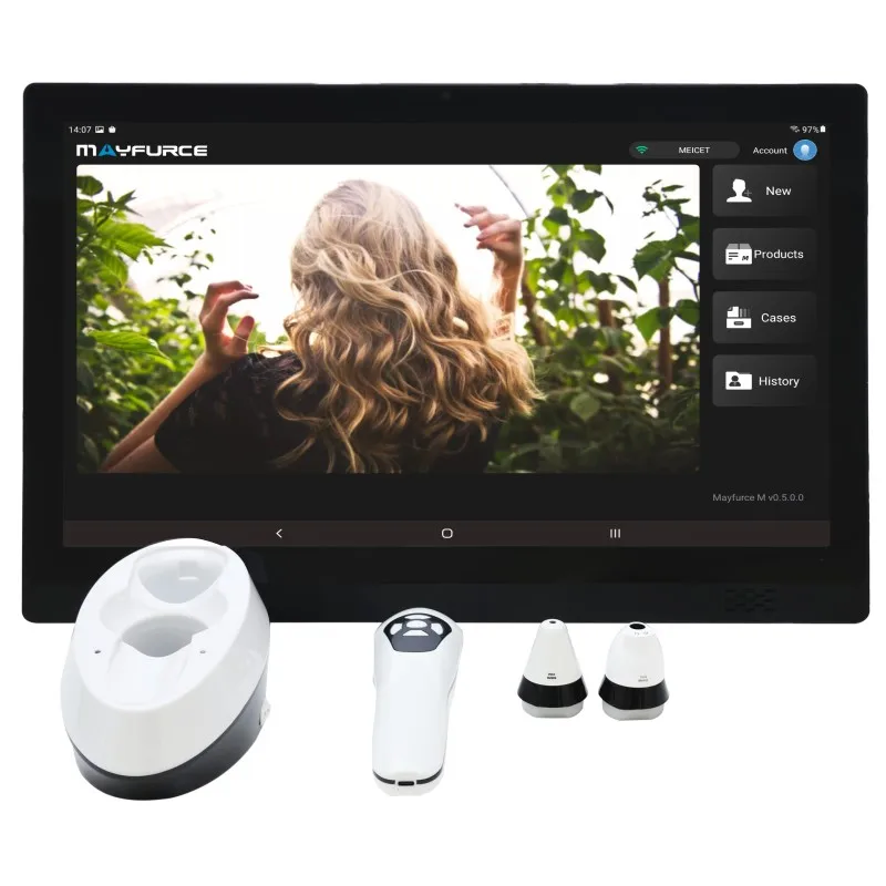 

MEICET M18S Smart Wireless Scalp Analyzer Scanner Digital Dermascope Microscope for Skin Scalp