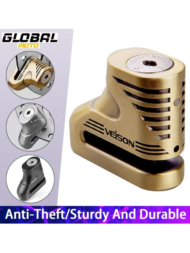 AliExpress HEROBIKER Motorcycle Lock Outdoor Motocross Anti-Theft Disc Brake Lock Safety Protection Bicycle Disc Lock Rust Prevention Motorbike Lock