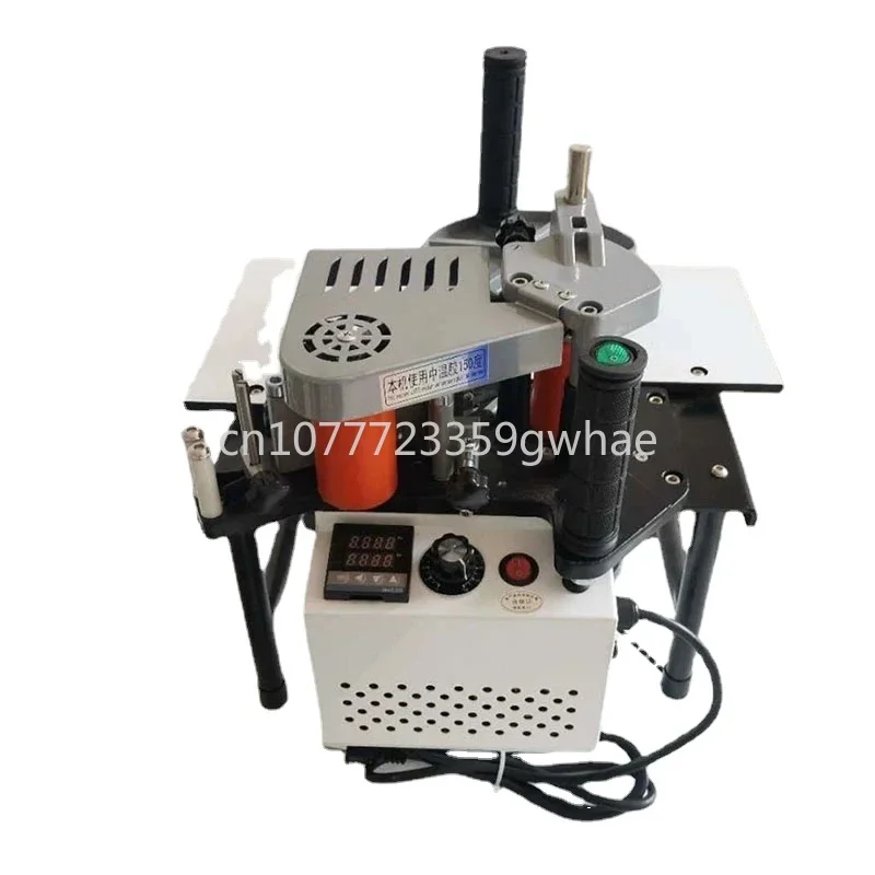 Woodworking 220V Factory 1100W Small Manual Edge Sealing Machine Double sided Adhesive Portable