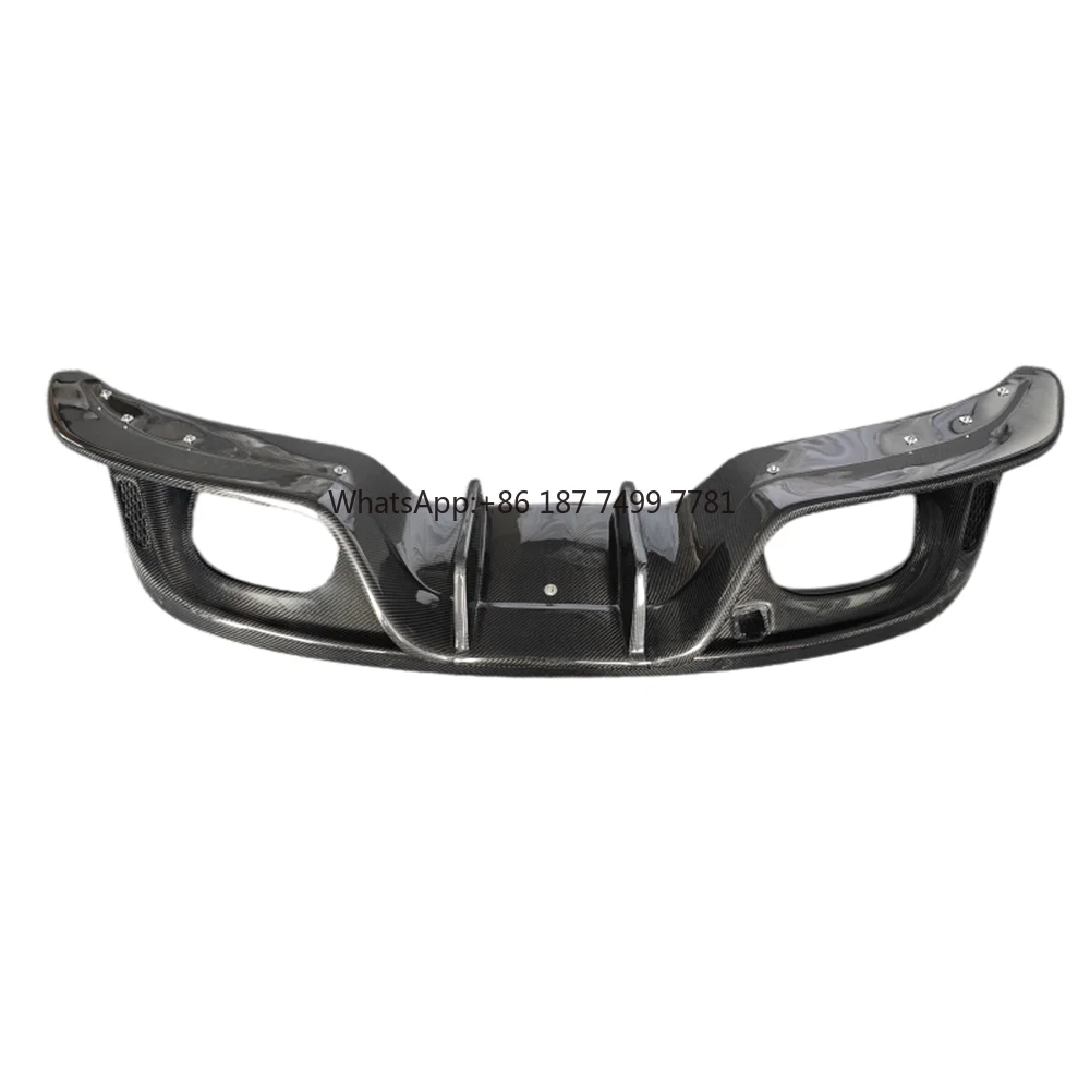 

Used for . F-TYPE Body Kit Genuine Carbon Fiber B-style Front Bumper Lip Front Lip Body Kit