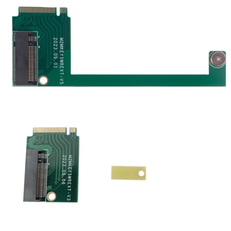 F3KE For Rog Ally Handheld Transfer Board PCIE4.0 90 Degrees M2 Transfercard For Rogally SSD Memory Card Adapter Accessories