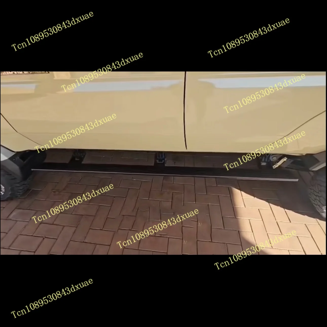 Electric Side Steps Running Boards For to yo ta Land Cruiser 70 series LC76 LC79 Accessories Single Cab Dual Can view 3