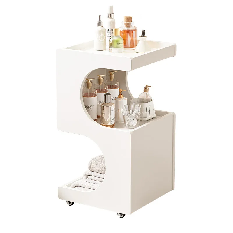 

Beauty salon special trolley Skin management Movable rack Care equipment Cosmetics