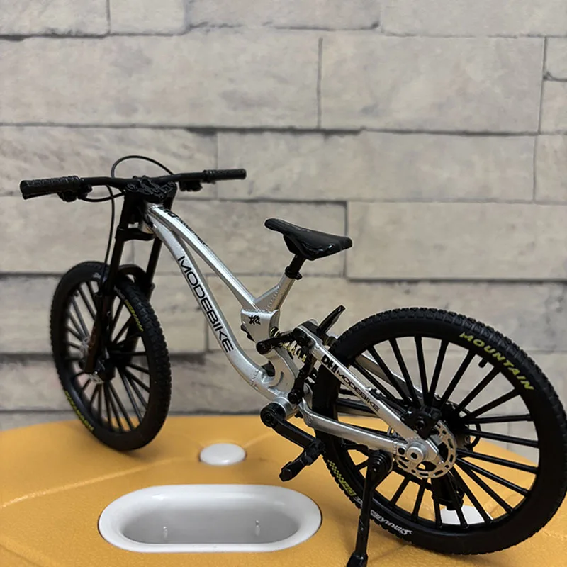 1:8 Mini-Legierungs-Fahrradmodell Mountainbike Fingerbikes Druckguss-Simulation Sammlerstücke Geschenke Spielzeug für Jungen – Detail 6