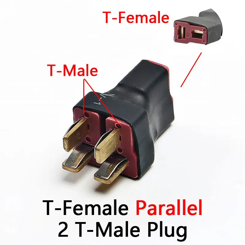 XT60 XT30 オス/メス - オス/メス、Tプラグ オス/メス - Tプラグ オス/メス コネクタ変換アダプター (RCバッテリー用)