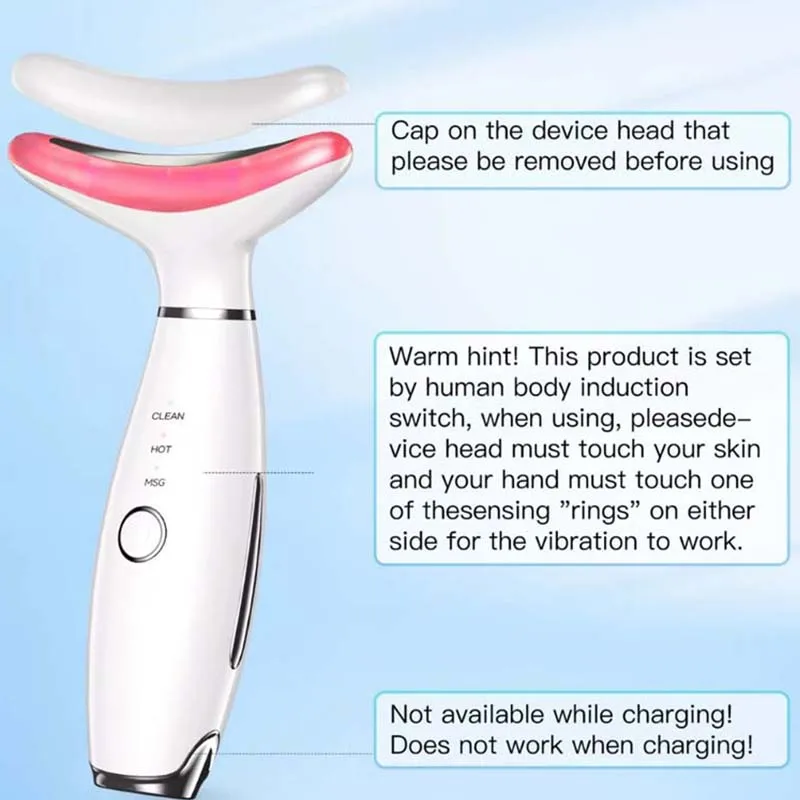 Anti-aging Face and Neck Lifting Massager Face Massager Skin Care Wrinkle Remover Beauty Tools Neck Lifting Device